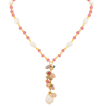 Kate Style Freshwater and Baroque Pearl Necklace