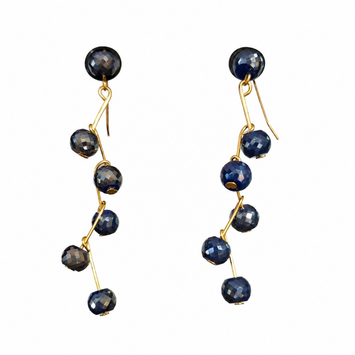 Elegant Cascading Crystal Drop Earrings