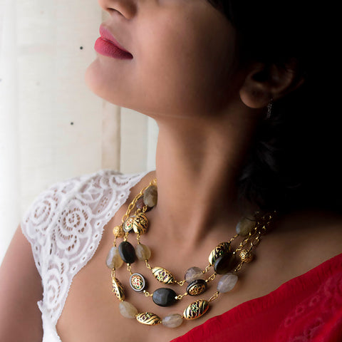 Tone up or Tone down your look with Jewellery - Shreya Krishnan