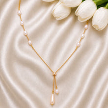 Spirit Y-Shaped Pink Freshwater Pearl Necklace