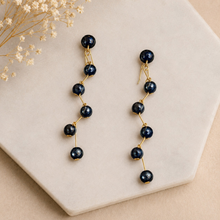 Elegant Cascading Crystal Drop Earrings