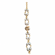 Multicoloured Freshwater Pearls Centre Piece Bracelet