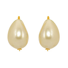 Sparkler Gold Shell Pearl Earrings